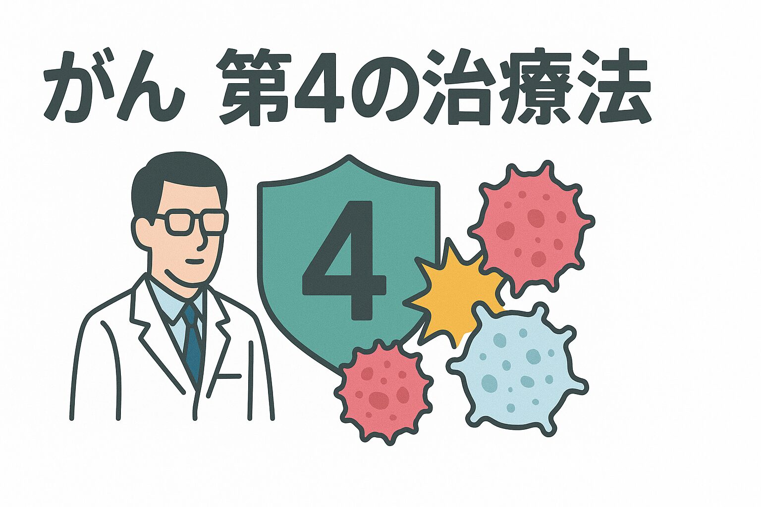 がん第4の治療法　免疫療法